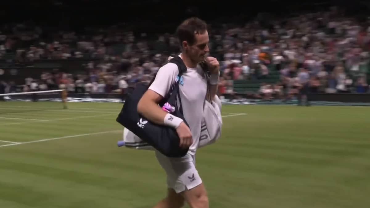 Toque de recolher interrompe partida entre Murray e Tsitsipas em Wimbledon