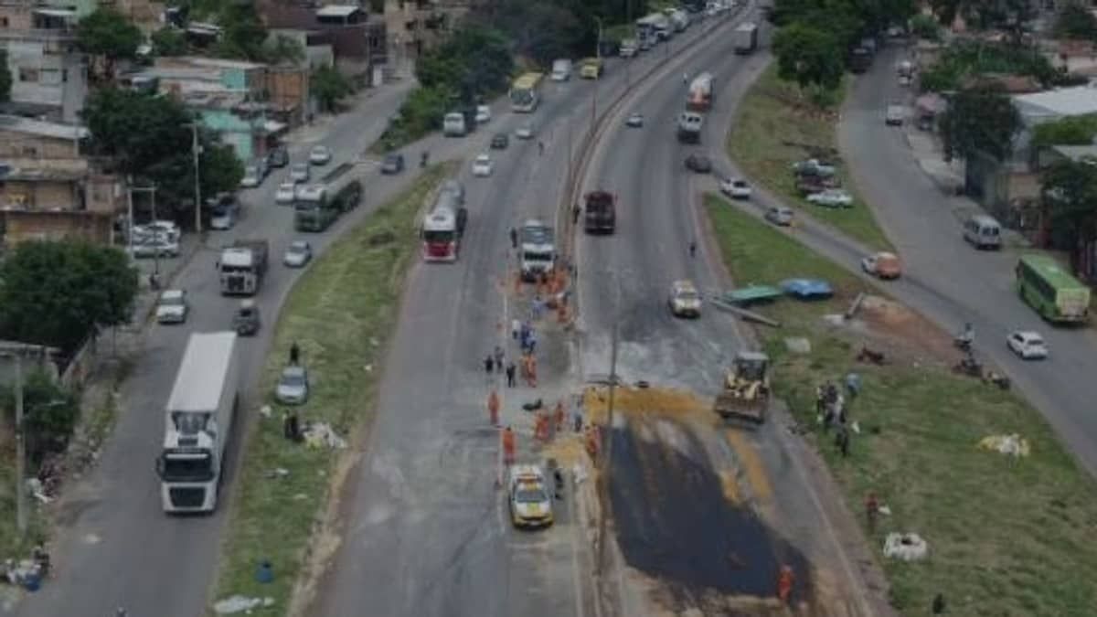 Vídeo: Anel Rodoviário de Belo Horizonte é liberado parcialmente no sentido Vitória