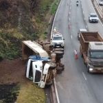 Após destombamento de carreta, Anel Rodoviário de Belo Horizonte é liberado