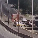 Óleo na pista causa acidentes no Anel Rodoviário de BH e congestiona trânsito