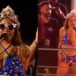 Carnaval: Anitta chama segurança para foliões 'briguentos' no bloco de Salvador