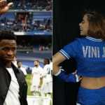 Vini Jr. reage à homenagem da Anitta na Champions League: 'te amo'
