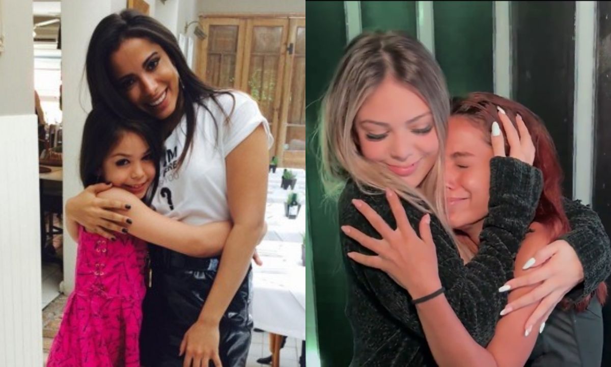 Anitta e Melody brincam com áudio antigo de 'rixa' para promover single juntas