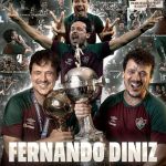Fernando Diniz completa 50 anos e recebe homenagem do Fluminense