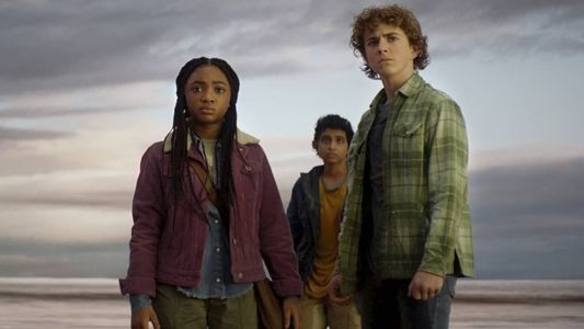 Annabeth, Grover e Percy, trio protagonista de 'Percy Jackson e os Olimpianos'