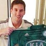Primo revela que Messi comprou camisa do Palmeiras na infância
