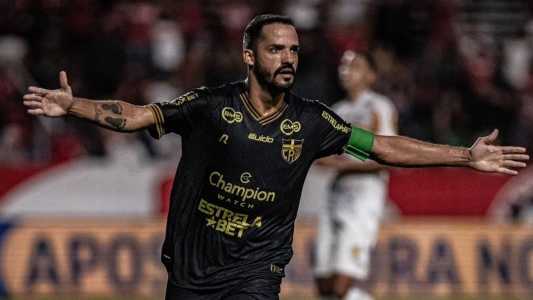Anselmo Ramon marcou o gol da vitória do CRB sobre o Novorizontino pela Série B