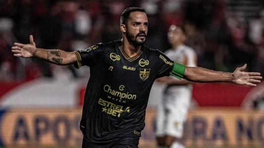 Anselmo Ramon marcou o gol da vitória do CRB sobre o Novorizontino pela Série B