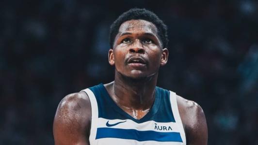 Anthony Edwards, ala-armador do Minnesota Timberwolves