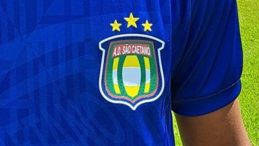 Antigo escudo do São Caetano