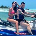 Esposa de Messi publica fotos das férias do casal no Caribe; veja