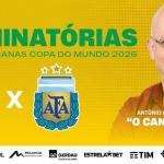 Brasil x Argentina: assista, ao vivo, à transmissão da Itatiaia