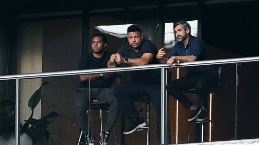 Ao lado de Elias e Gabriel Lima, Ronaldo acompanhou Cruzeiro x América, em Brasília