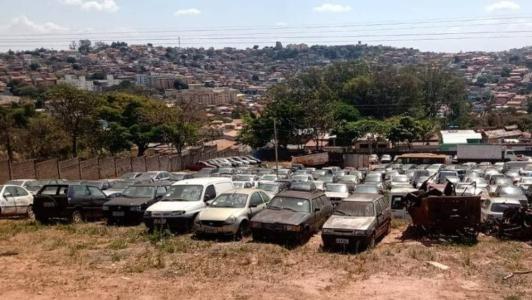Ao todo, 314 veículos serão leiloados