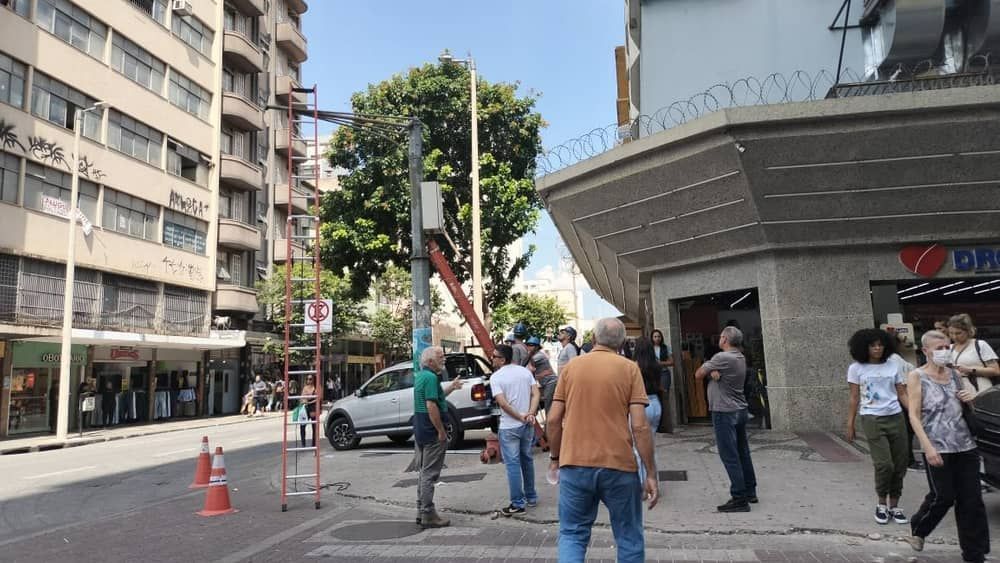 Vídeo: Prefeitura instala novas câmeras de segurança no Centro de BH