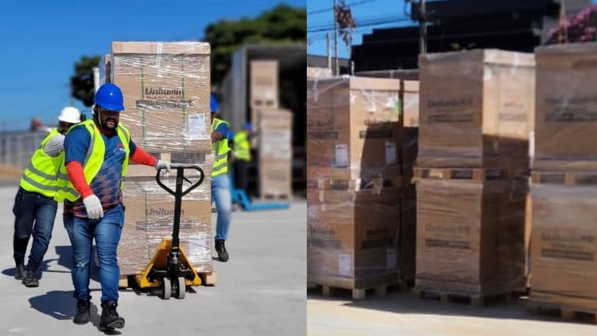 Caixa, caixa, caixa: Arena MRV recebe enorme encomenda de LEDs 