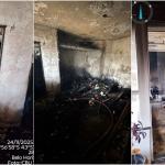 Incêndio destrói cobertura na Região Centro-Sul de BH; prédio foi evacuado