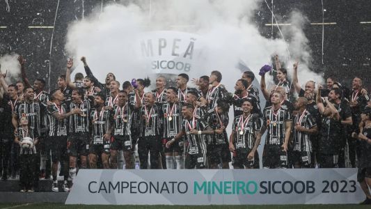 Apenas Atlético participou da premiação do Mineiro