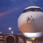 Aviões ficam danificados após enfrentarem tempestade em São Paulo