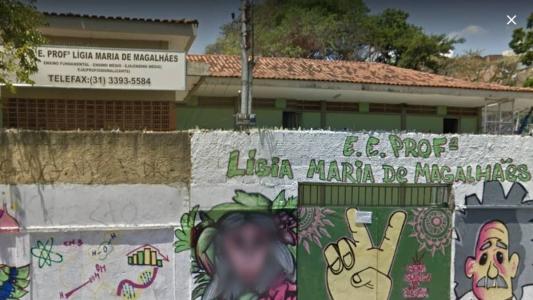 Apesar das ameaças, as atividades na escola continuam sendo realizadas normalmente