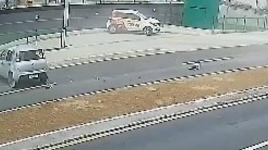 Apesar do acidente impressionante, vítimas passam bem