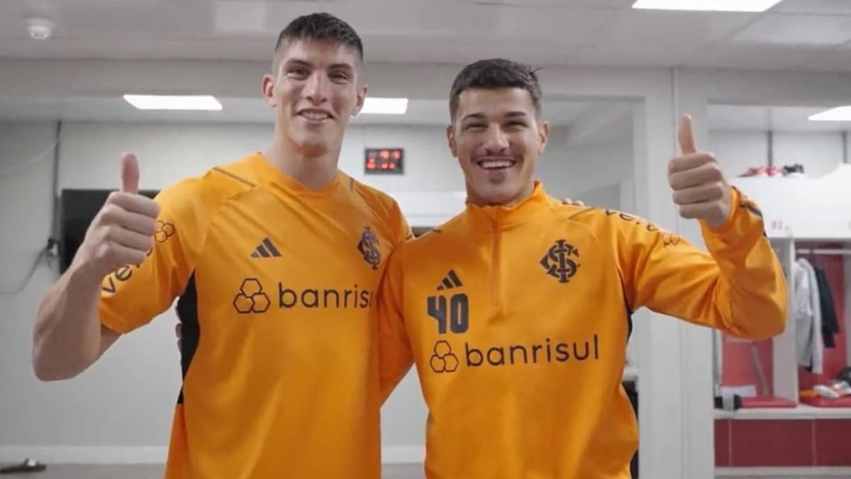 Rochet e Rômulo selam amizade no Inter após briga na Libertadores 