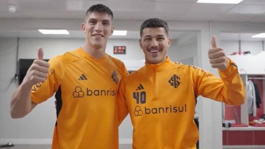 Após briga, Rômulo e Rochet selam amizade no Inter