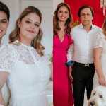 Filha de Tom Cavalcante se casa com cantor sertanejo após polêmicas