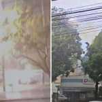 Vídeo mostra momento em que transformador explode e assusta moradores de BH