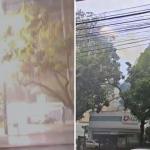 Vídeo mostra momento em que transformador explode e assusta moradores de BH