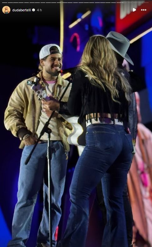 Após ser flagrada com Zé Felipe, amiga de Ana Castela aparece juntinha com o cantor em show