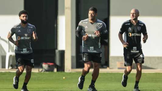 Após treino desta sexta (17), elenco do Atlético fica na Cidade do Galo em concentração