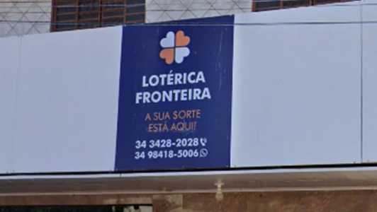 Aposta foi feita em Lotérica de Fronteira