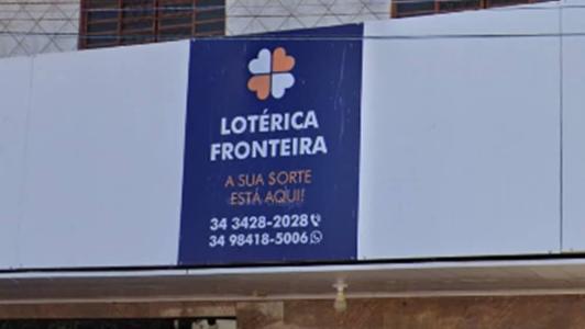 Aposta foi feita em Lotérica de Fronteira