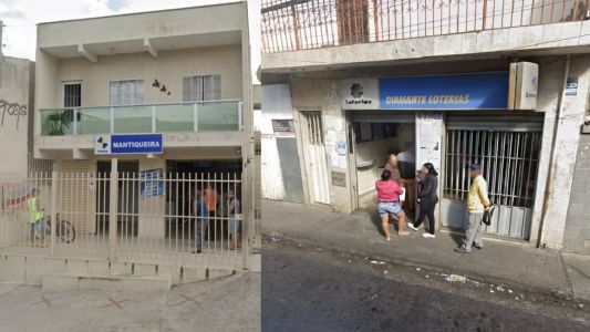 Apostas que faturaram a quadra da Quina foram feitas nos bairros Cabana e Mantiqueira