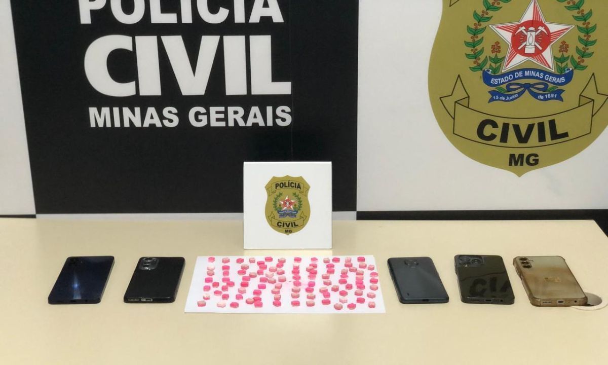 Polícia Civil apreende 100 comprimidos de MDMA em Muriaé (MG)