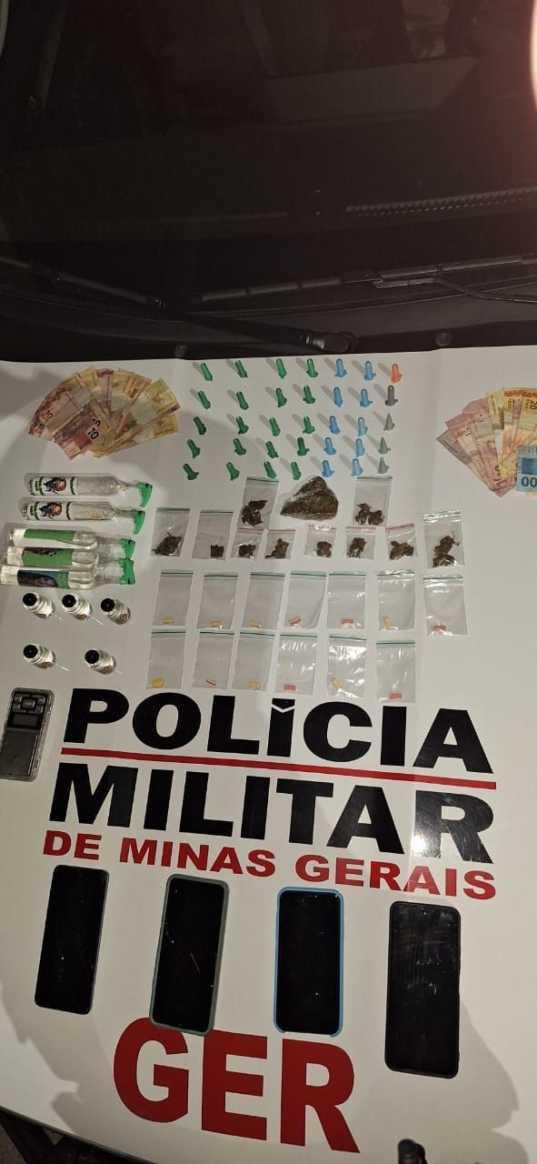 Acusado de tráfico de drogas é preso com vários entorpecentes em Montes Claros