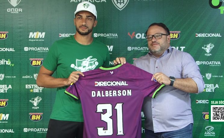 Dalberson revela bastidores do acerto com o América: ‘Só acertar e me dizer como foi’