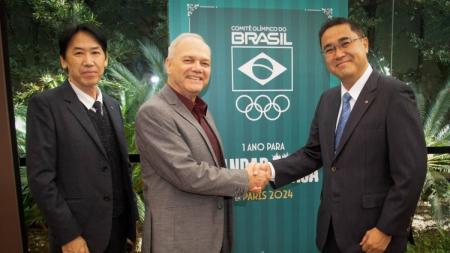 Apresentação do novo patrocinador do Brasil para Paris 2024