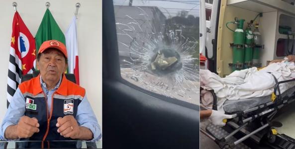 Prefeito de Taboão da Serra é baleado na altura do ombro | CNN Brasil