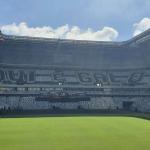 Atlético: artista relata 'luta contra o vento' para montar 1º mosaico da Arena MRV