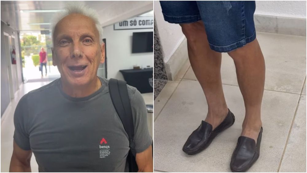 Arana zoa estilo de Éder Aleixo em brincadeira entre ídolos do Atlético