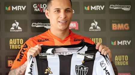 Arana foi apresentado pelo Atlético em janeiro de 2020