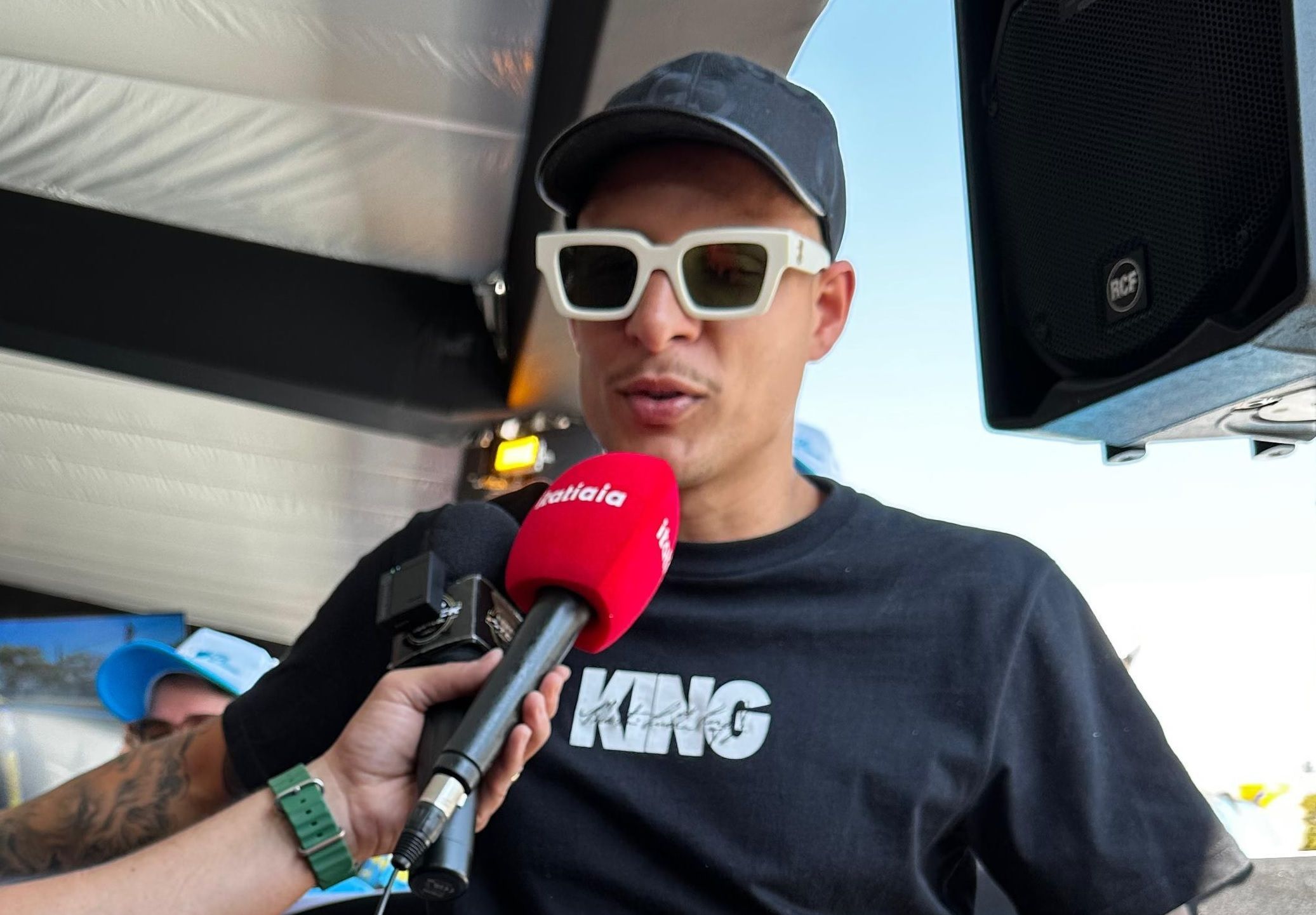 Stock Car em BH: jogadores do Atlético vão à corrida e exaltam evento