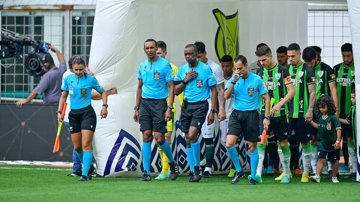 América se reúne com a CBF para questionar erros de arbitragem na Série A