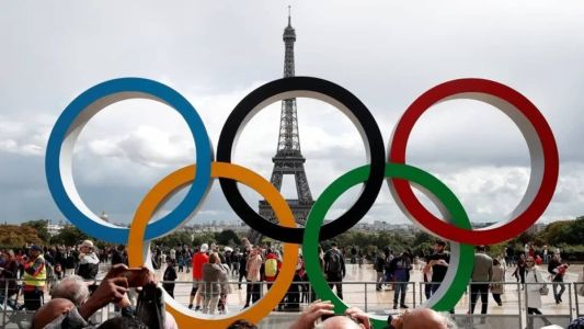 Arcos olímpicos em Paris