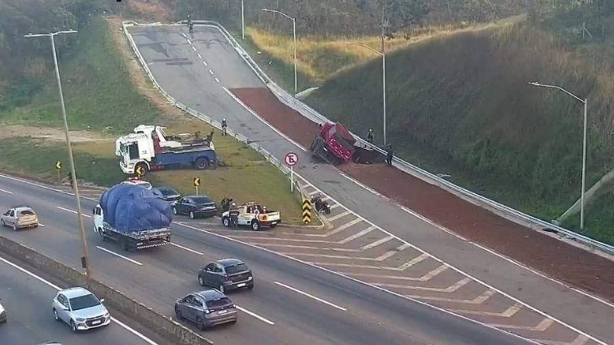 Anel Rodoviário: Fuad celebra ‘vidas salvas’ por área de escape e quer apoio de Lula por mais áreas de contenção