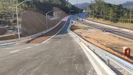 Área de escape na descida do Betânia no Anel Rodoviário