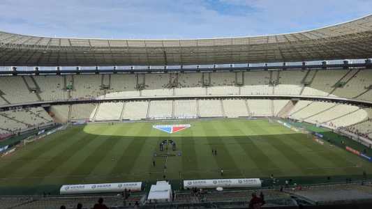 Arena Castelão, palco do jogo de quarta-feira contra o Palmeiras, pela Copa do Brasil