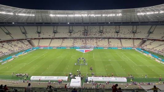 Arena Castelão, palco para Fortaleza e Corinthians nesta quinta-feira (14)